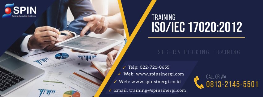 Training Implementasi ISO / IEC 17020 : 2012